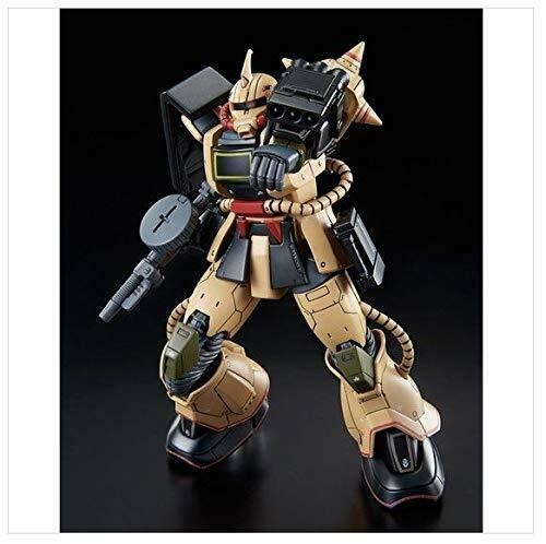 Bandai Hg 1/144 Ms-06d Zaku Desert Type Kit Gundam