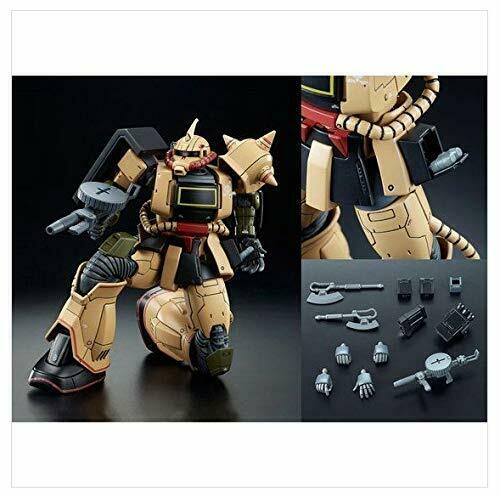 Bandai Hg 1/144 Ms-06d Zaku Desert Type Kit Gundam