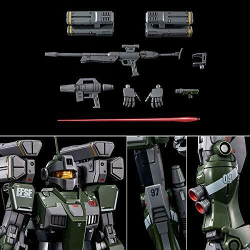 Bandai Hg 1/144 Rgm-79sc Gm Sniper Custom With Missile Launcher Kit