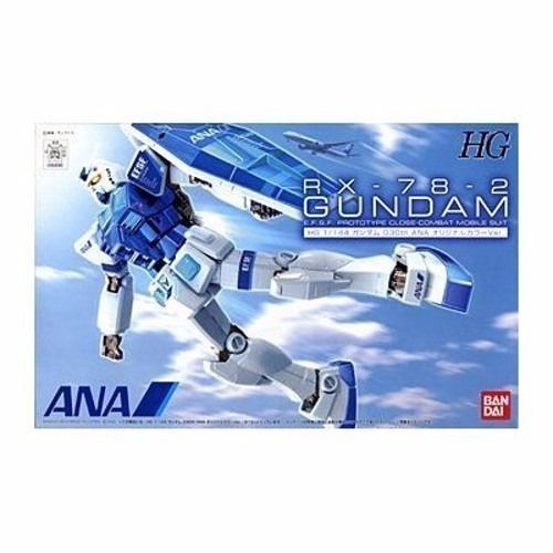 Bandai Hg 1/144 Rx-78-2 Gundam Ver G30th Ana Original Color Model Kit Japan