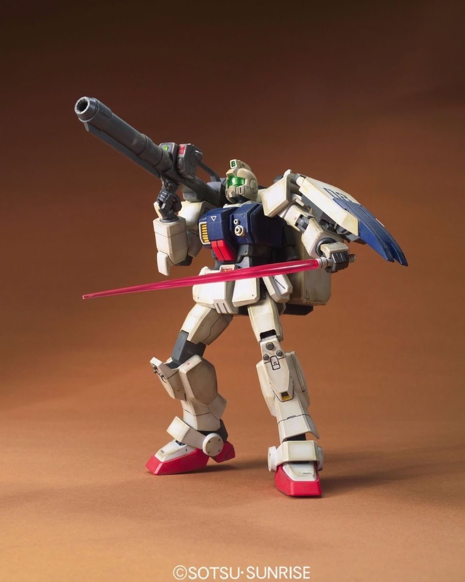 Bandai Hg U.c. Hard Graph 1/144 Rx-79g Gundam The Ground War Set Model Kit