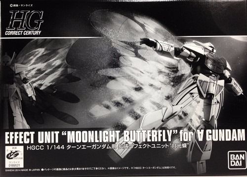 Bandai Hgcc 1/144 Effect Unit Moonlittght Buterfly For Turn A Gundam Model Kit