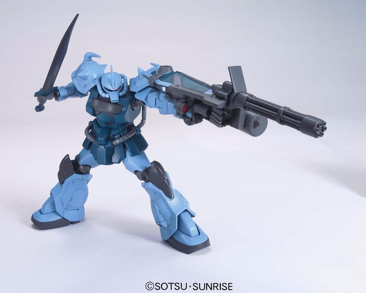 Bandai Hguc 1/144 Ms-07b-3 Gouf Custom Plastic Model Kit Gundam The 08th Ms Team