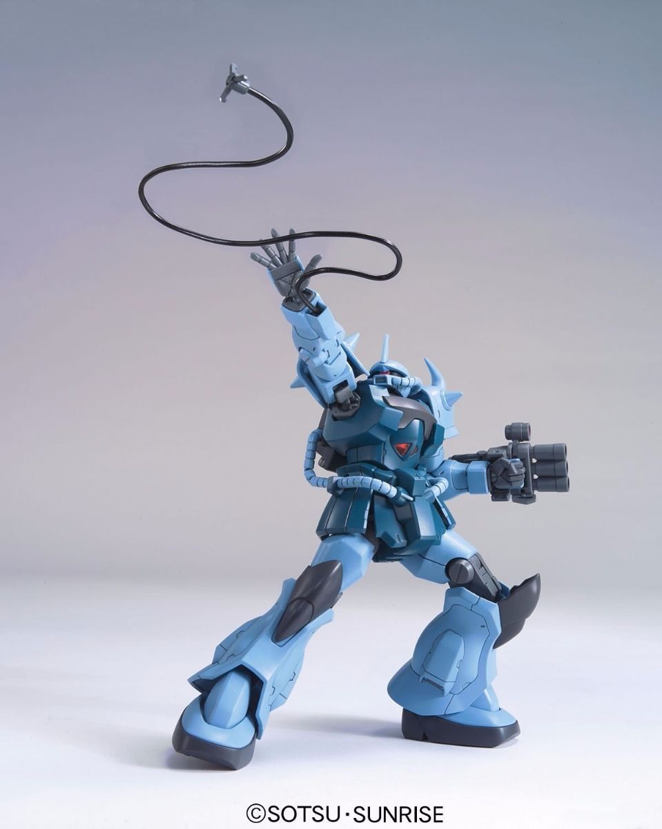 Bandai Hguc 1/144 Ms-07b-3 Gouf Custom Plastic Model Kit Gundam The 08th Ms Team
