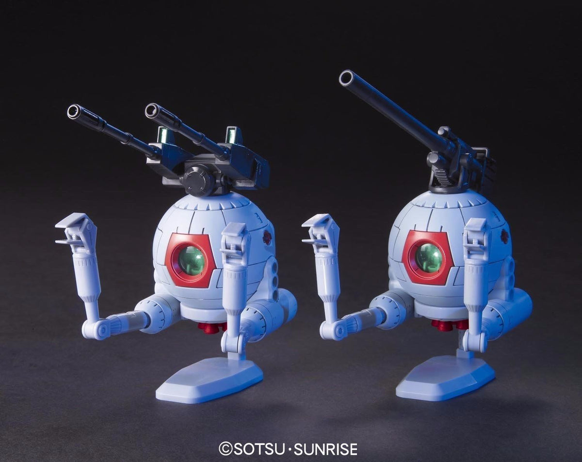 Bandai Hguc 1/144 Rb-79 Ball Twin Set Plastic Model Kit Mobile Suit Gundam Japan