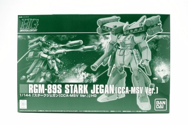 Bandai Hguc 1/144 Rgm-89s Stark Jegan Cca-msv Ver Plastic Model Kit Japan