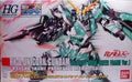 Bandai Hguc 1/144 Rx-0 Unicorn Gundam Destroy Mode Green Frame Ver Model Kit