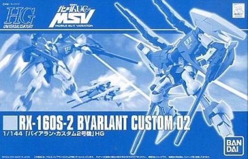 Bandai Hguc 1/144 Rx-160s-2 Byarlant Custom 02 Model Kit Gundam Uc Msv Japan