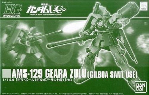 Bandai Hguc 1/144 Ams-129 Geara Zulu Gilboa Sant Use Plastic Model Kit Gundam Uc