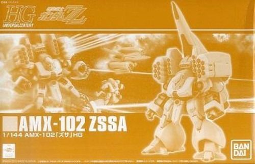 Bandai Hguc 1/144 Amx-102 Zssa Plastic Model Kit Zz Gundam F/s
