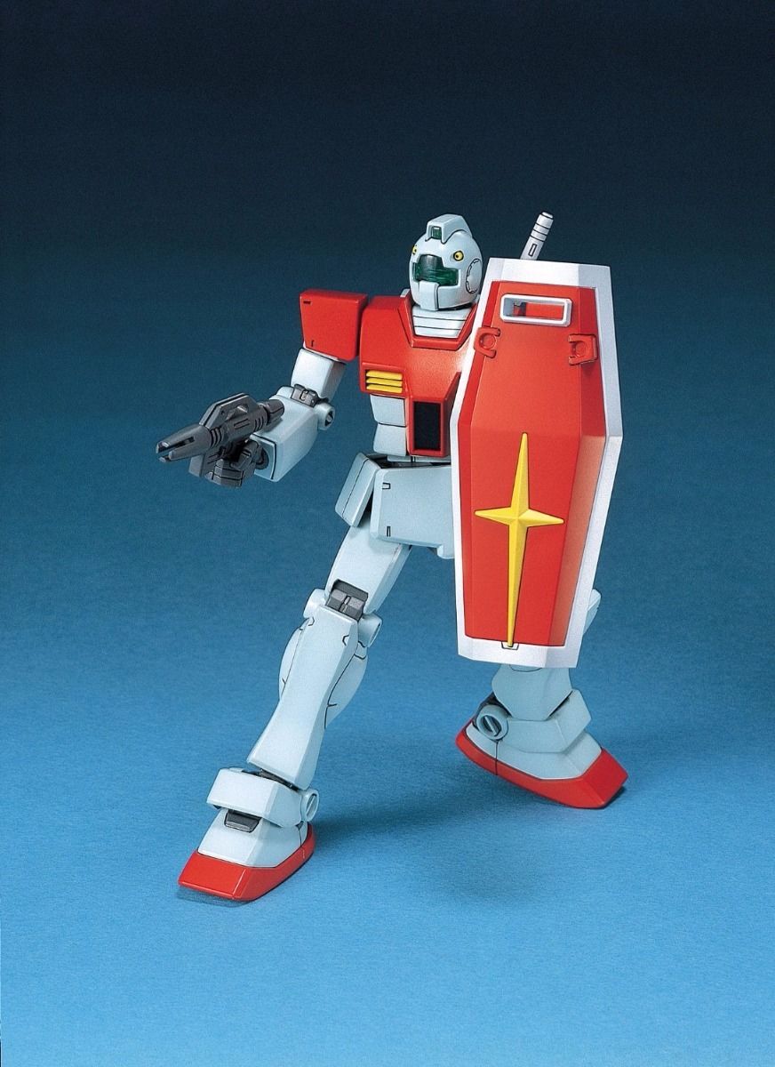 Bandai Hguc 1/144 Rgm-79 Gm Plastic Model Kit Mobile Suit Gundam