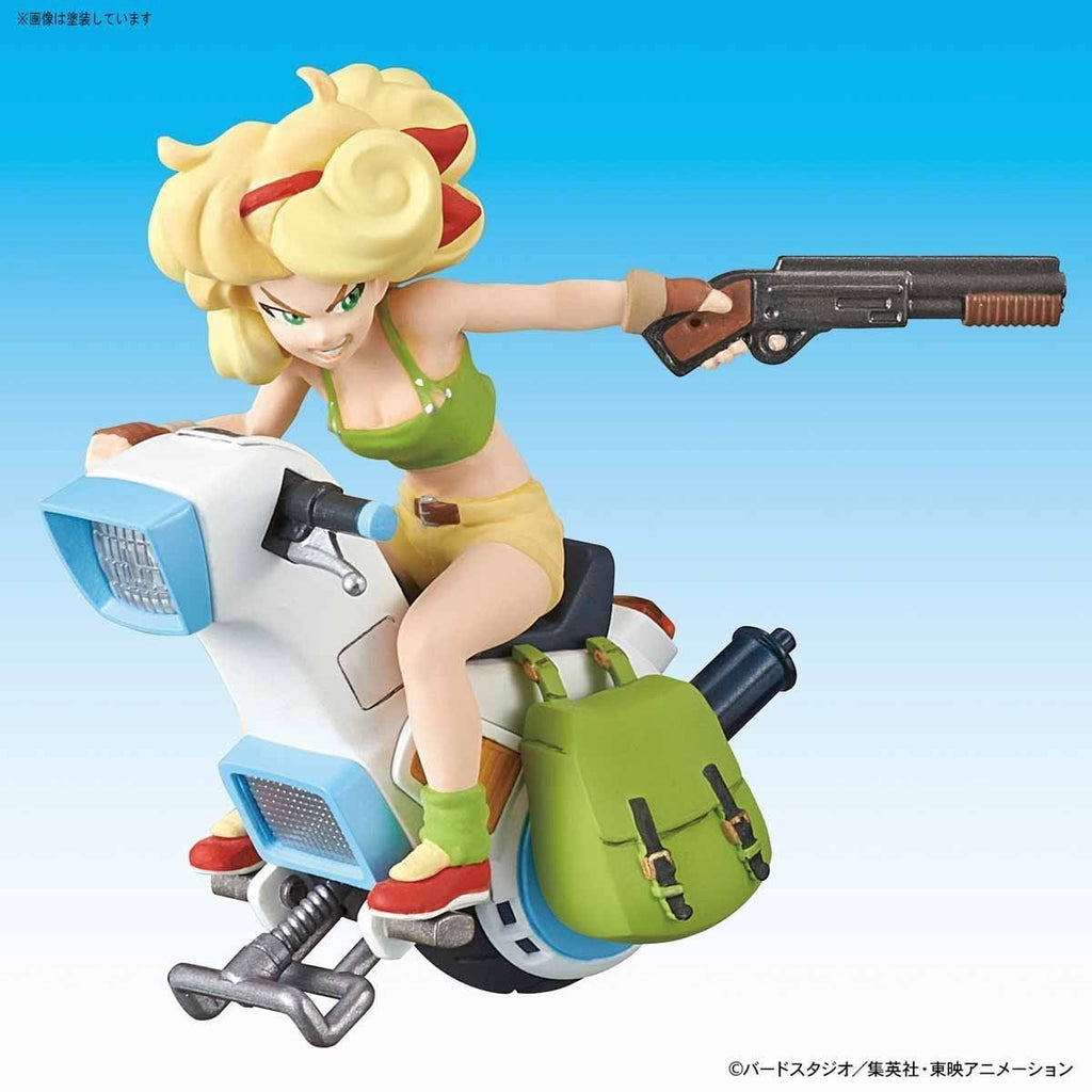 Bandai Mecha Collection Dragon Ball Lunch's One-wheel Motorcycle Model Kit