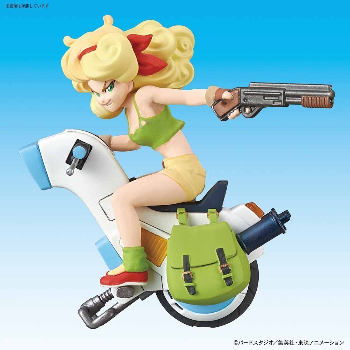 Bandai Mecha Collection Dragon Ball Lunch's One-wheel Motorcycle Model Kit