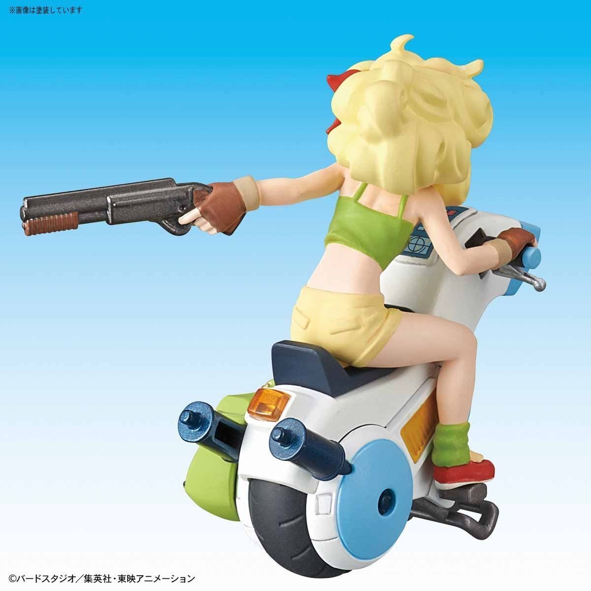 Bandai Mecha Collection Dragon Ball Lunch's One-wheel Motorcycle Model Kit