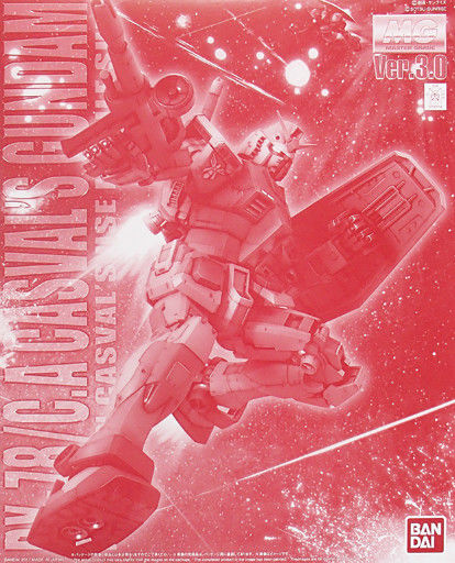Bandai Mg 1/100 Rx-78/c.a Casval's Gundam Ver 3.0 Model Kit Gihren No Yabou