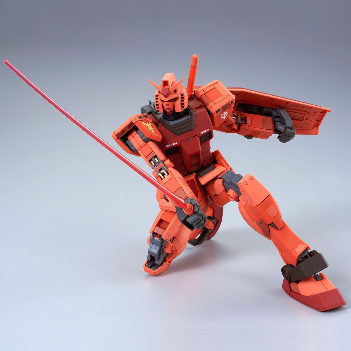 Bandai Mg 1/100 Rx-78/c.a Casval's Gundam Ver 3.0 Model Kit Gihren No Yabou