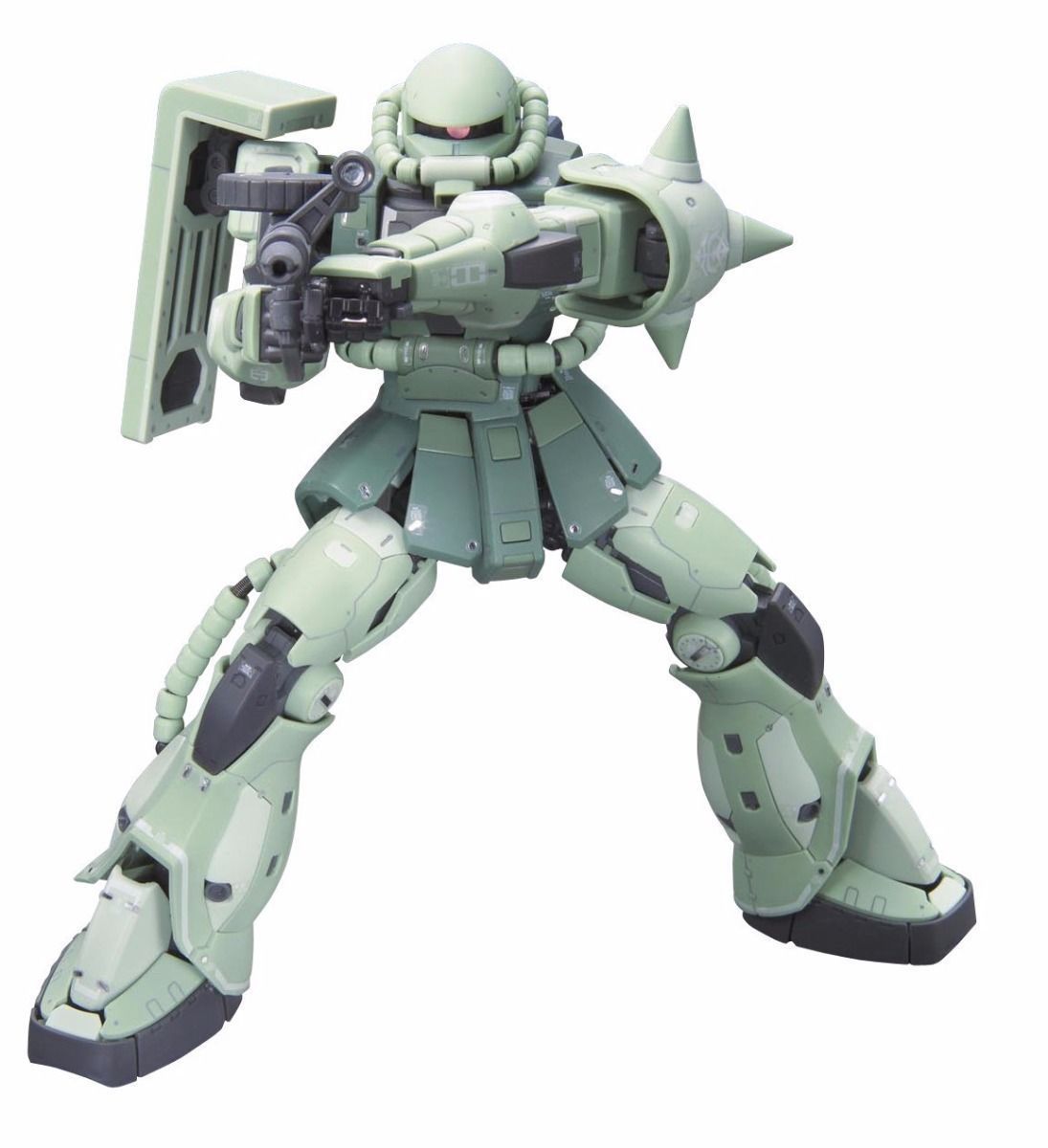 Bandai Rg 1/144 Ms-06f Zaku Ii Plastic Model Kit Gundam