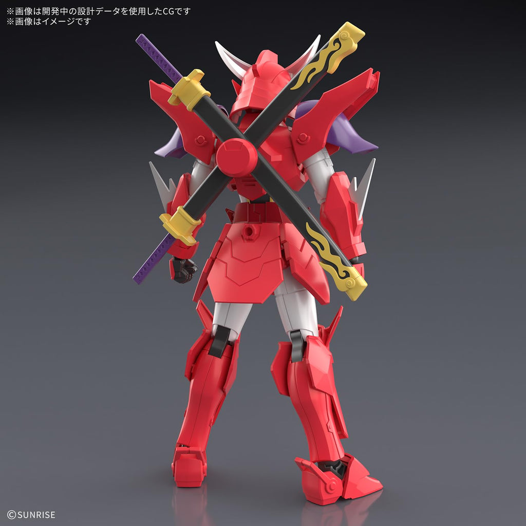 Bandai Spirits 30Mf Samurai Troopers Burning Gai Pre-Colored Model Kit