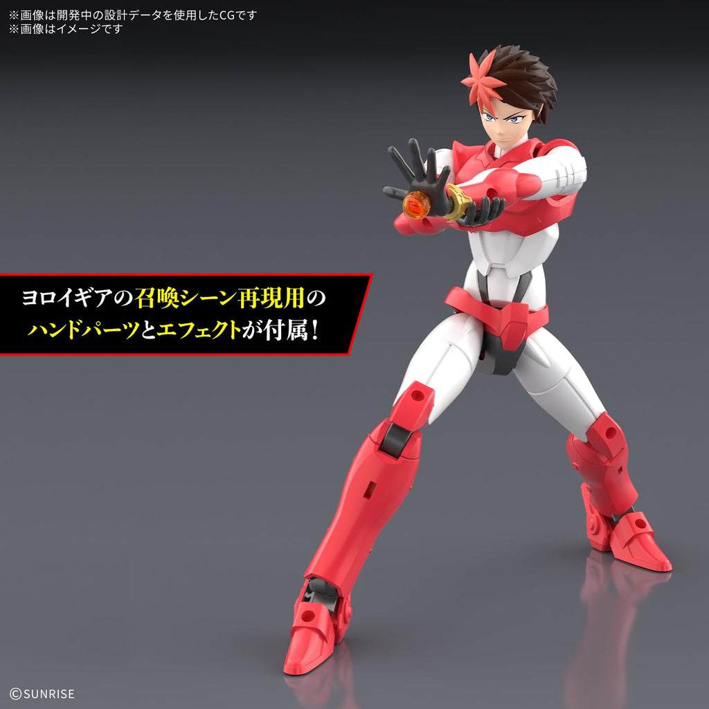 Bandai Spirits 30Mf Samurai Troopers Burning Gai Pre-Colored Model Kit
