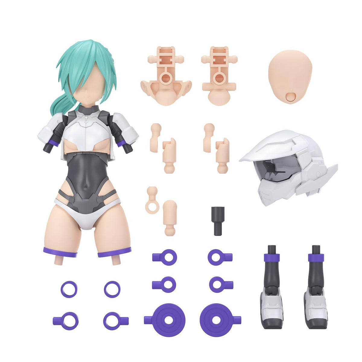 Bandai Spirits 30Ms Turbo Costume Alpha Color B Pre-Colored Model Kit
