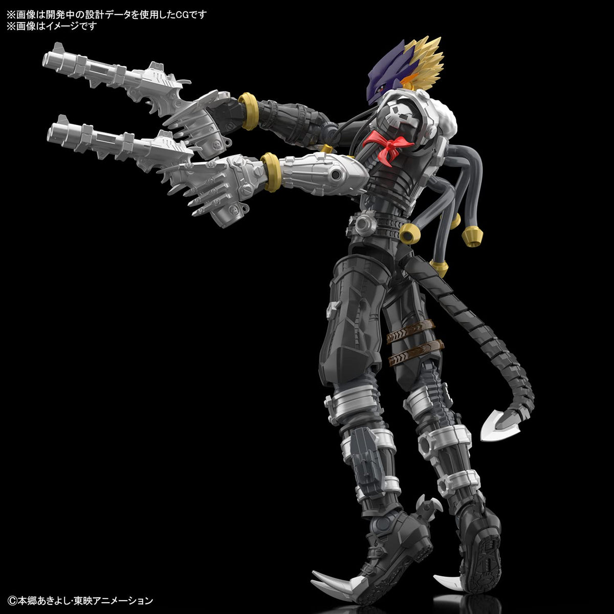 BANDAI Figure-Rise Standard Digimon Amplified Beelzemon Plastic Model