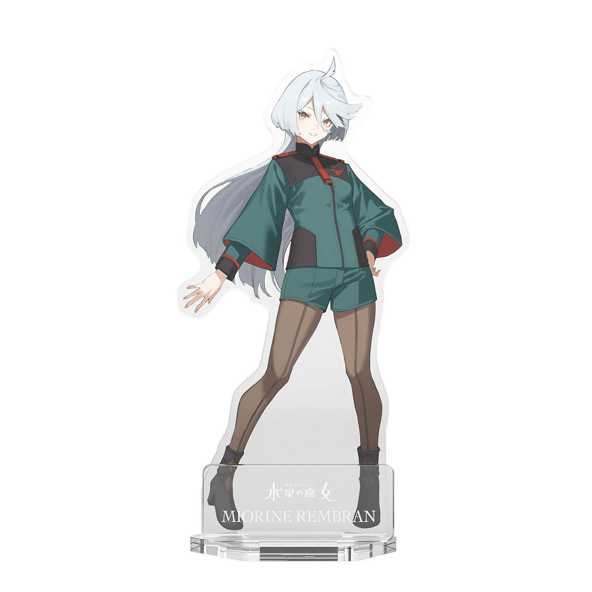Bandai Spirits Gunpla Acrylic Stand Witch Of Mercury Miorine Remblanc Gundam