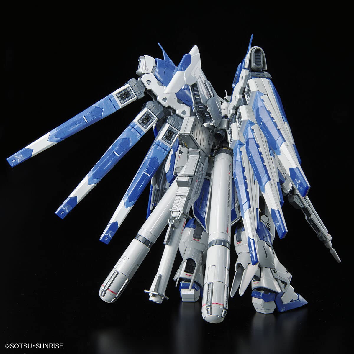 Bandai Spirits RG 1/144 Gundam Base Exclusive Hi-N Gundam Titanium Finish