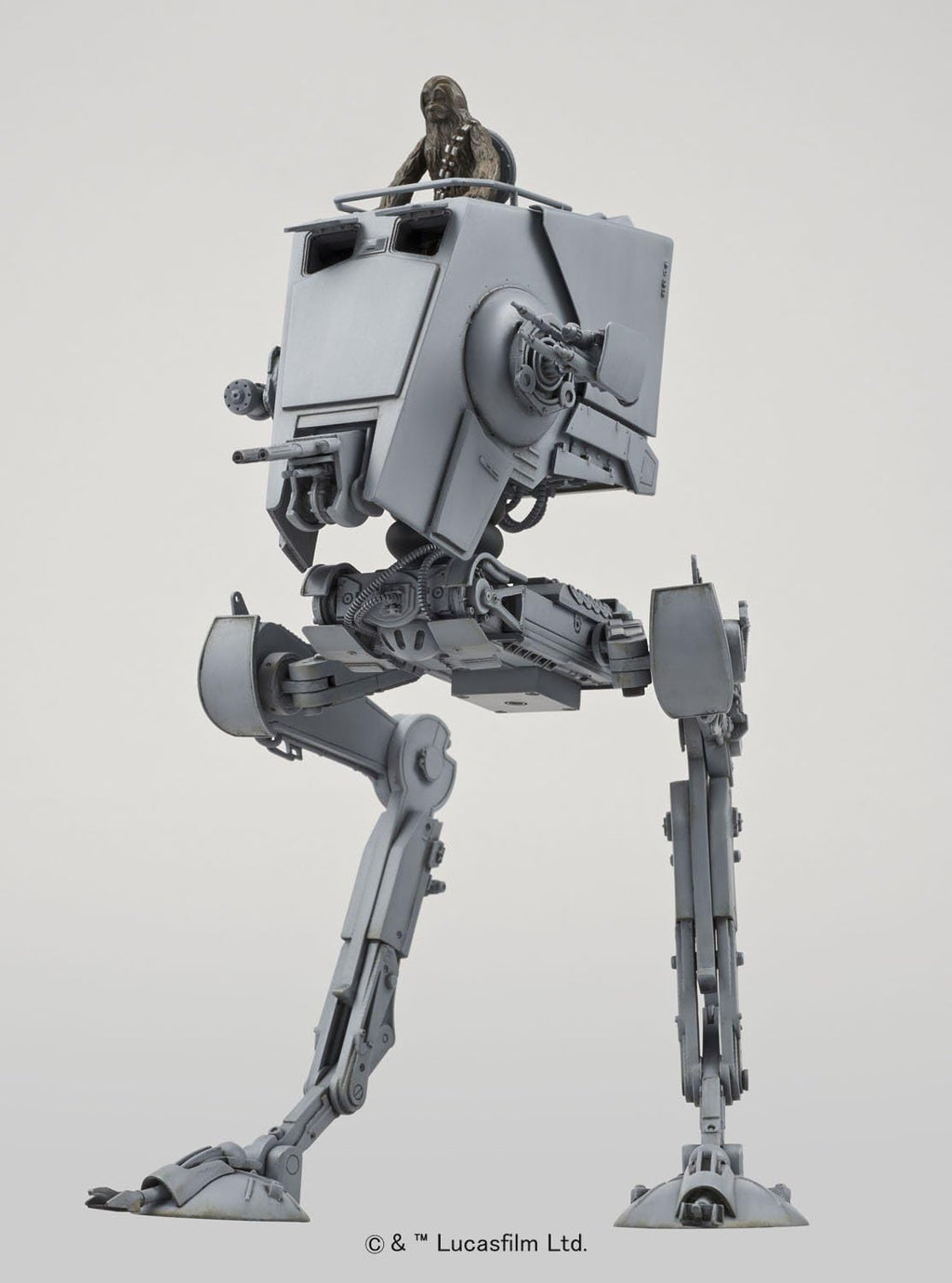Bandai Spirits Star Wars 1/48 AT-ST Plastic Model New Package Version