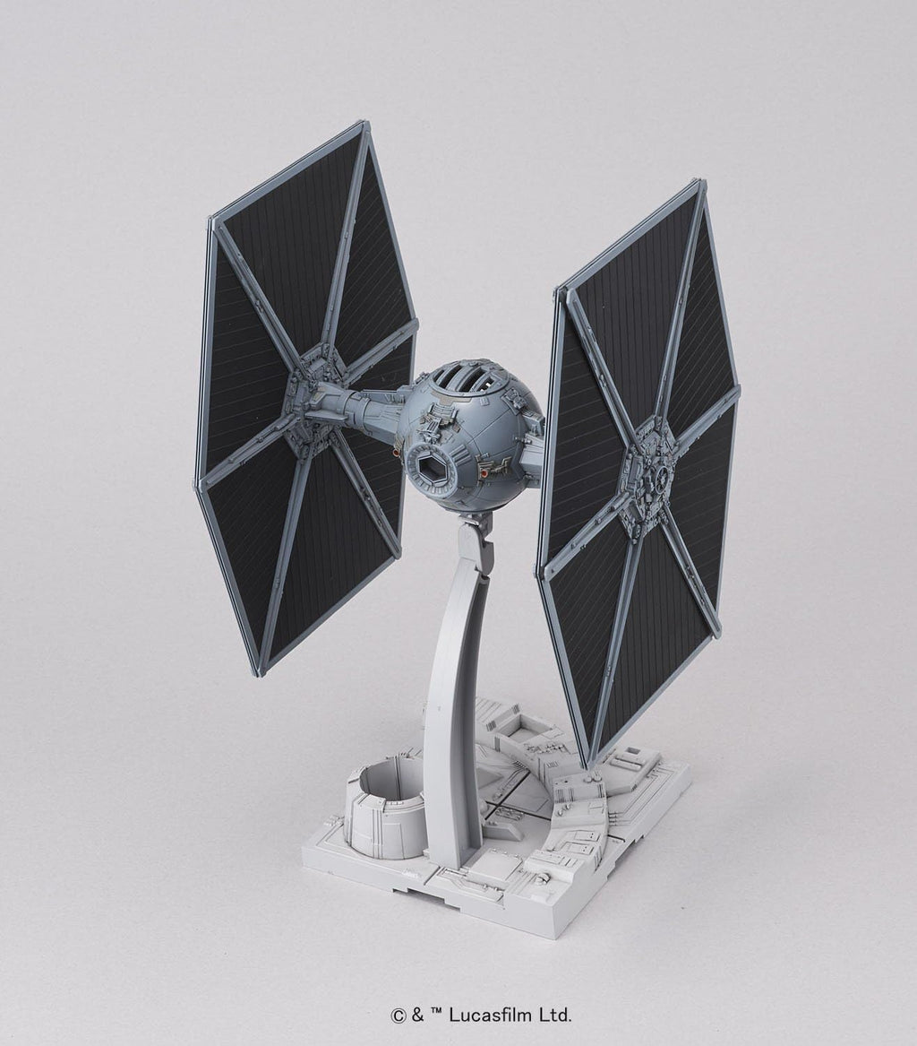 Bandai Spirits Star Wars Tie Fighter 1/72 Model New Package Version Color-Coded
