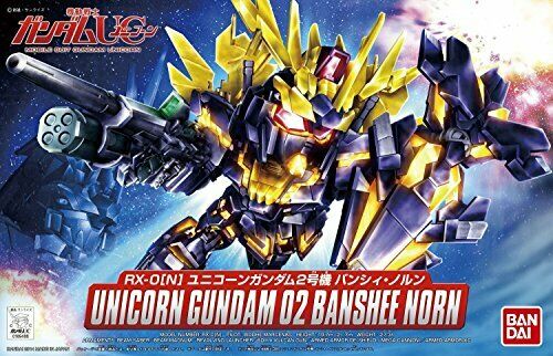 Bandai Unicorn Gundam 02 Banshee Norn Sd Gundam Model Kits