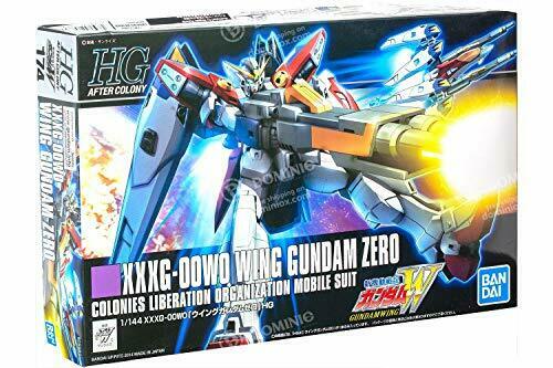 Bandai Wing Gundam Zero Hgac 1/144 Gunpla Model Kit