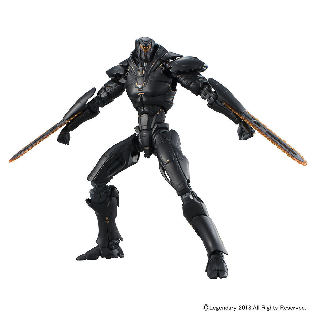 Bandia Hg Pacific Rim Uprising Obsidian Fury Plastic Model Kit