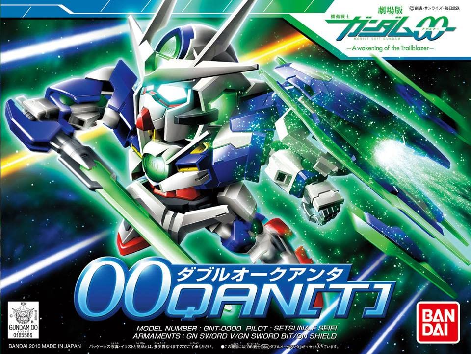 BANDAI Sd Bb 364 Gundam Oo Qan[T] Plastic Model Kit