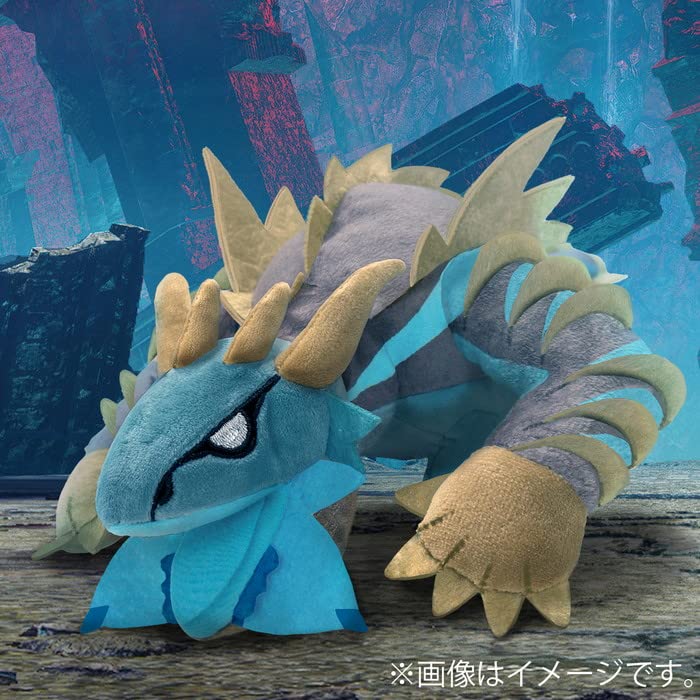 Capcom Monster Hunter Rise Sunbreak Deformed Stuffed Toy Gaiaderm Japan H200Xw170Xd230Mm Polyester
