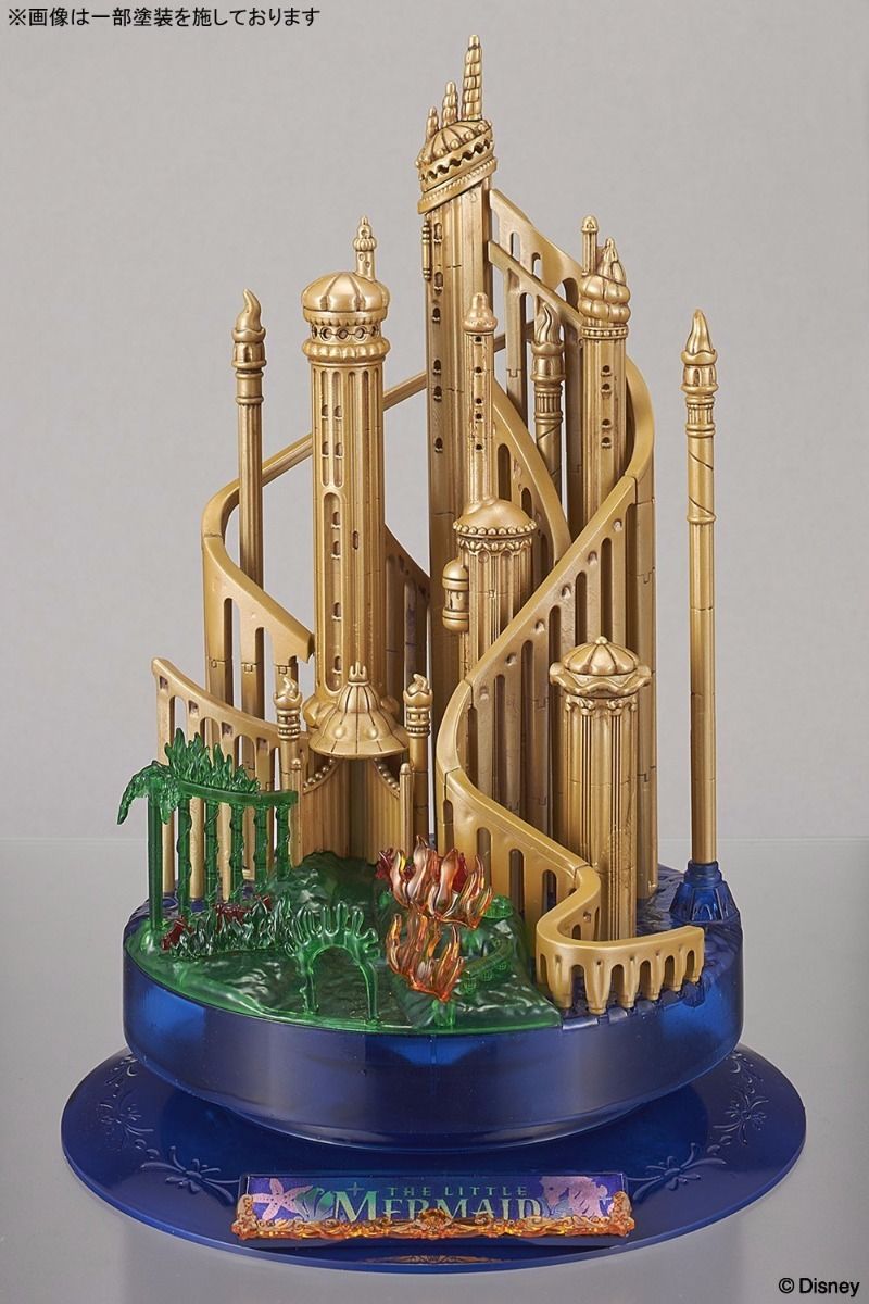 Castle Craft Collection Little Mermaid Plastic Model Kit Bandai