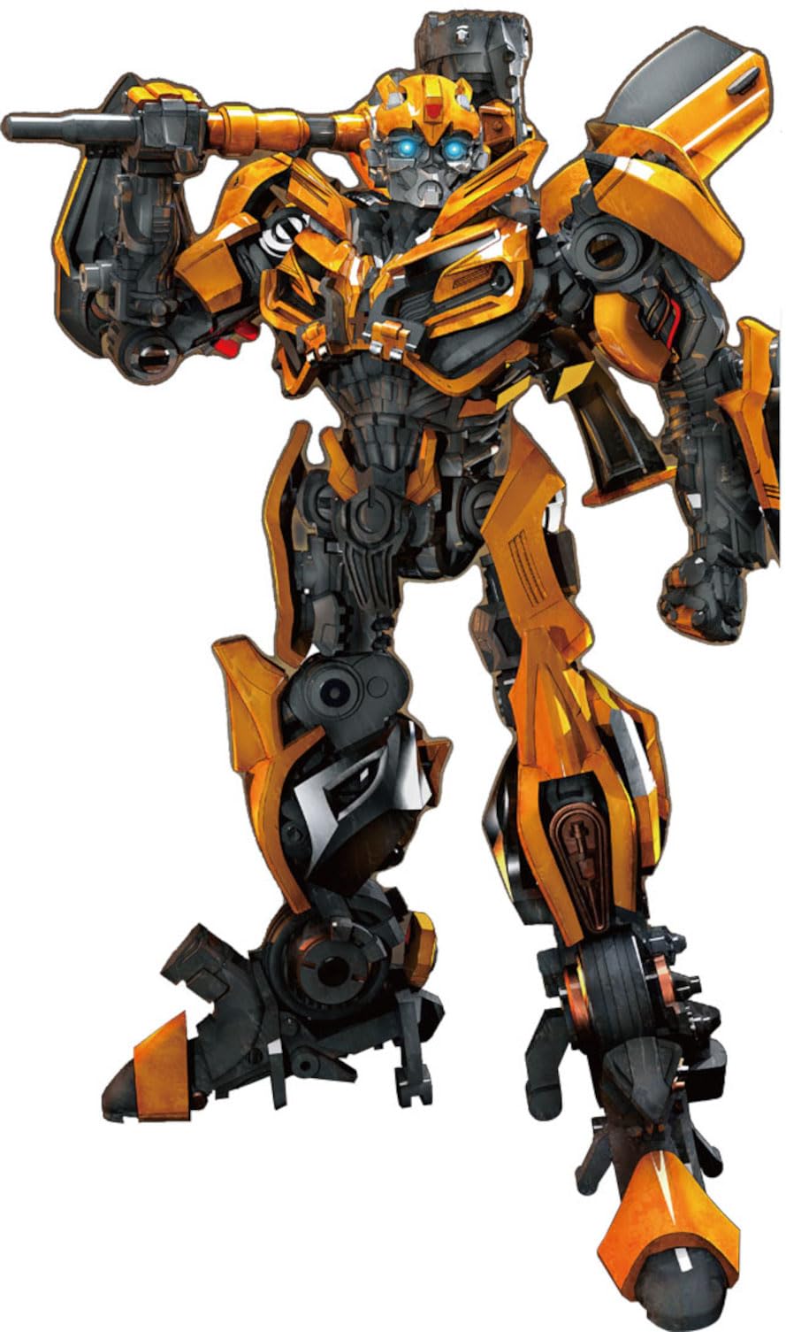 Doyusha Transformers Bumblebee Model Kit 9cm Tall Robot SK07