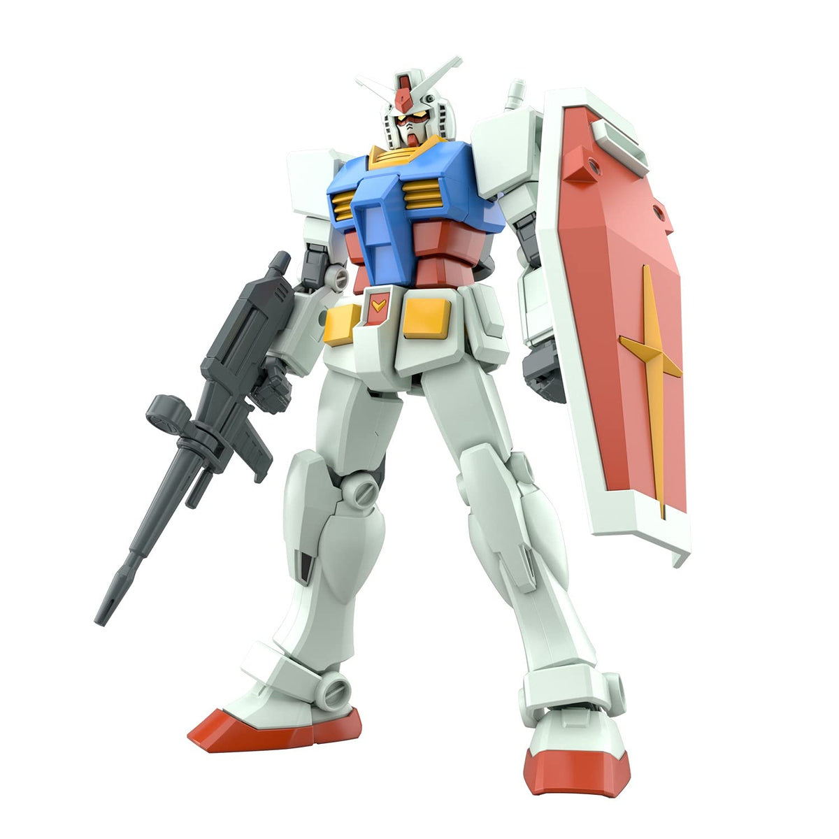 BANDAI Entry Grade 1/144 Rx-78-2 Gundam Full Weapon Set Plastic Model