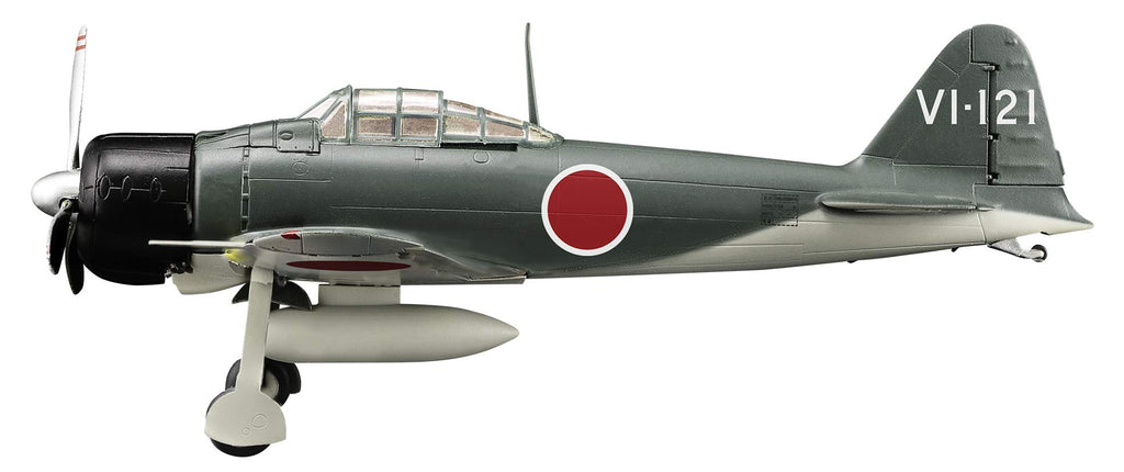 F-TOYS 1/72 Full Action Vol.6 Type 0 Model 21 Part.2 Pre-Painted Assembly Kit Candy Toy