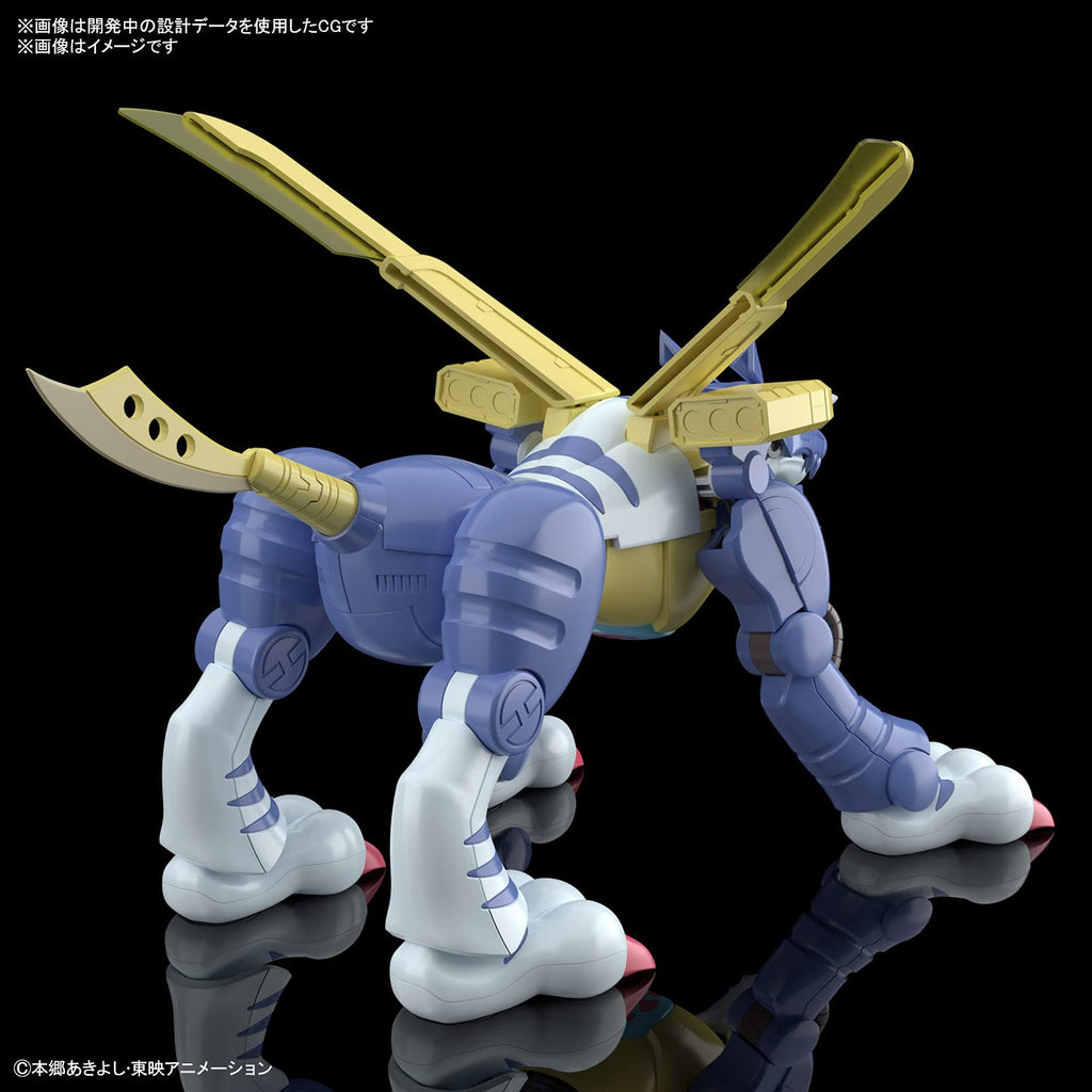 BANDAI Figure-Rise Standard Digimon Metal Garurumon Plastic Model