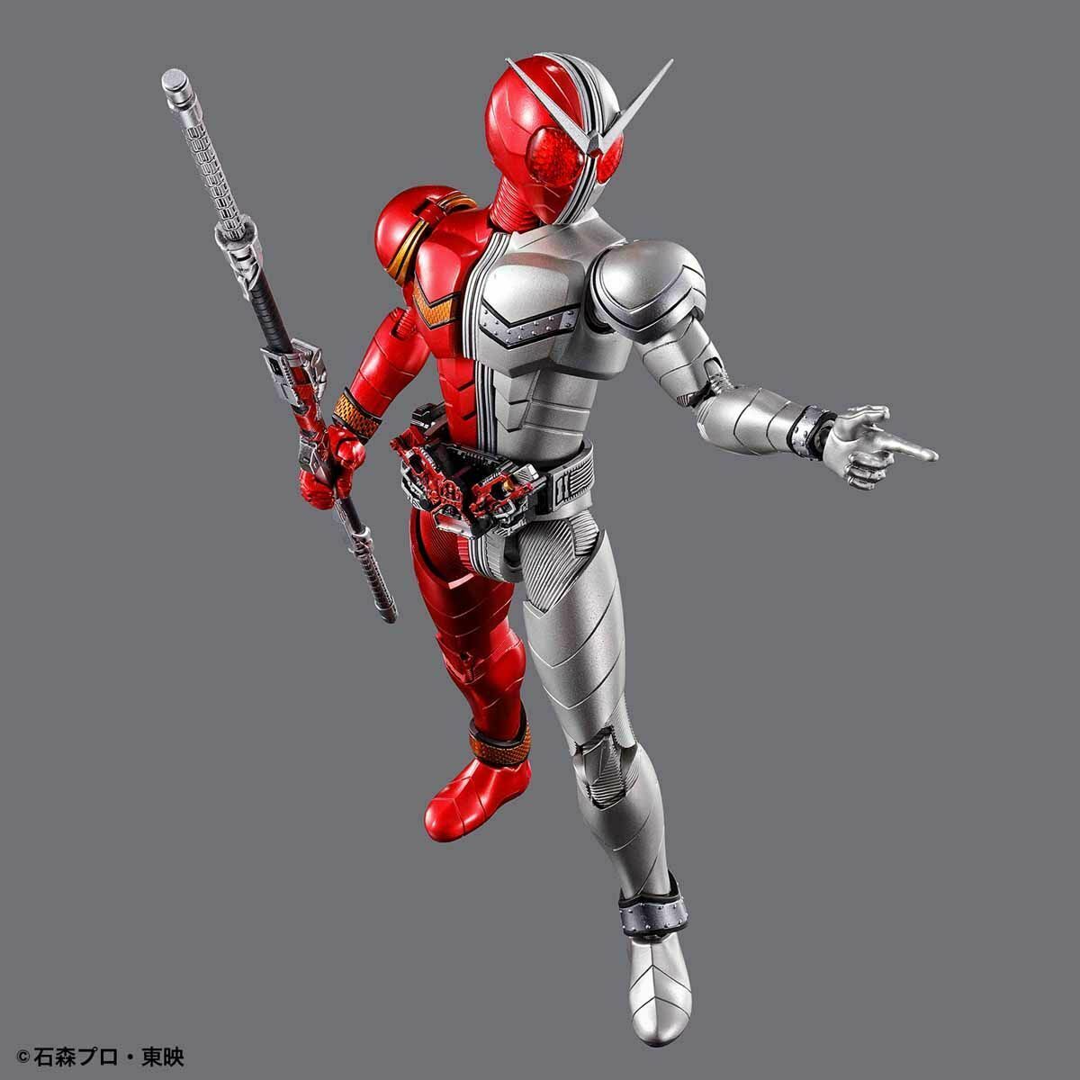 Figure-rise Standard Masked Kamen Rider W Heatmetal Model Kit Bandai