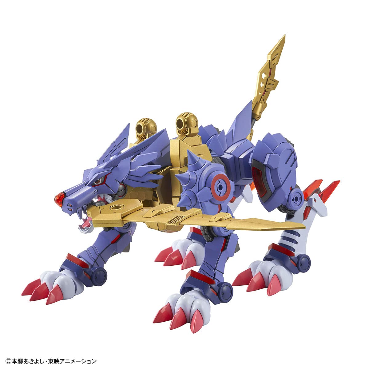 BANDAI Figure-Rise Standard Digimon Metalgarurumon Amplified Plastic Model Kit