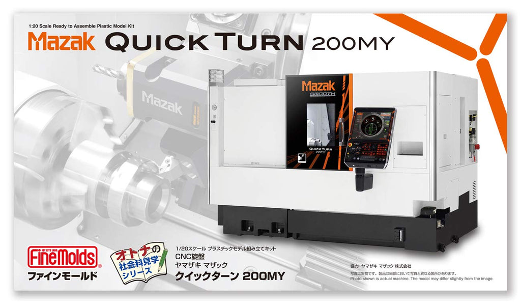FINE MOLDS 1/20 Yamazaki Mazak Cnc Quick Turn 220My Plastic Model