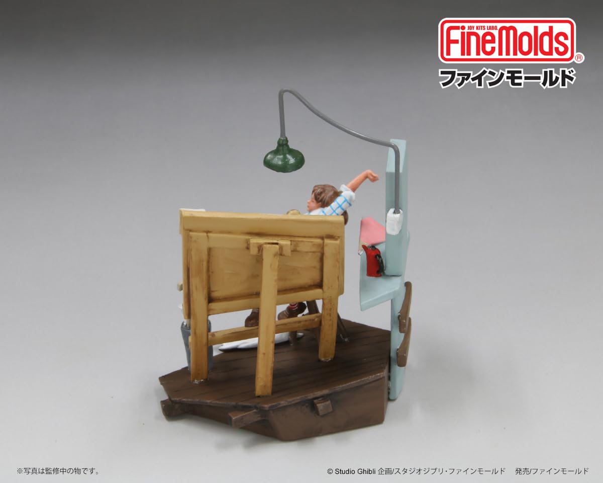 Fine Molds Ghibli Vignette Coll. No.2 Porco Rosso Fio Non-Scale Japan Plastic Model Gv2