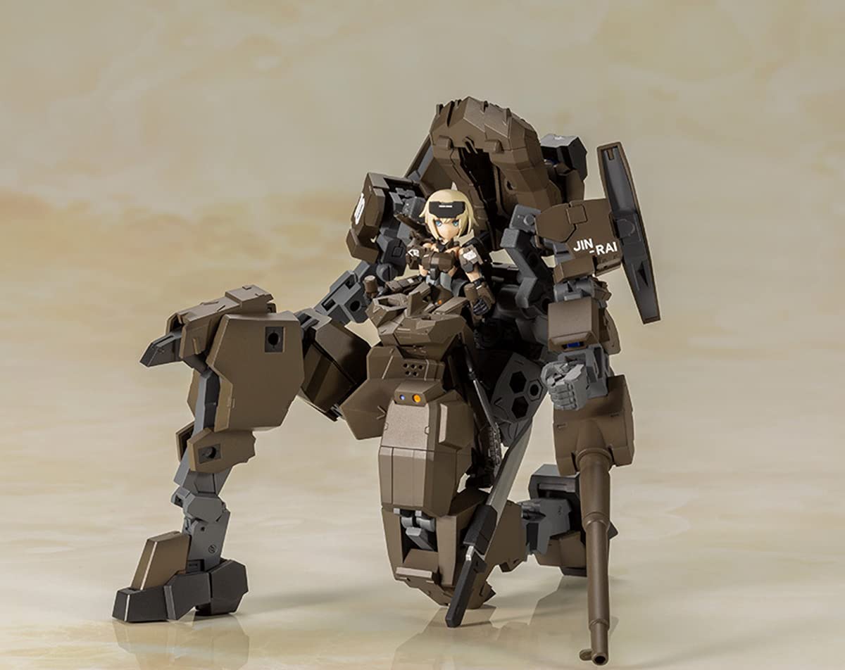KOTOBUKIYA Frame Arms Girl Hand Scale Gourai With Jinrai Armor Plastic Model