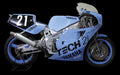 Fujimi 1/12 Bike Yamaha Fzr750 Tech21 Shiseido Racing Team 1985 Model Kit