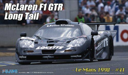 Fujimi 1/24 Scale Mclaren F1 Gtr Long Tail Le Mans 1998 # 41 Plastic Model Kit