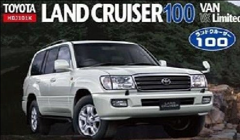 Fujimi Id132 Toyota Land Cruiser 100 Van Vx Limited Plastic Model Kit