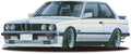 FUJIMI - Real Sports Car 1/24 Bmw 325I Plastic Model
