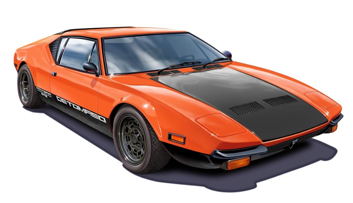 FUJIMI Real Sports Car 1/24 De Tomaso Pantera Gts Plastic Model