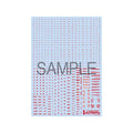 HIQPARTS 1/144 Rb01 Caution Decal Red & Gray